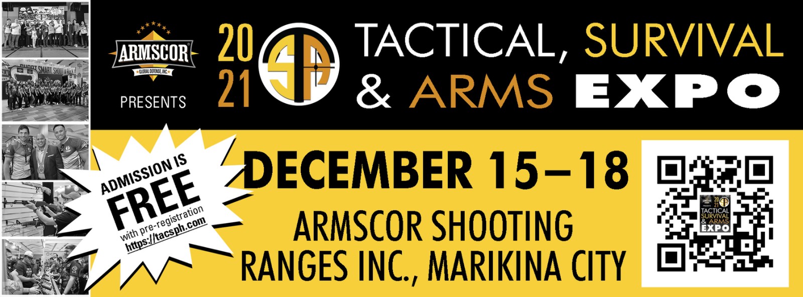Home TACTICAL, SURVIVAL AND ARMS(TACS) EXPO